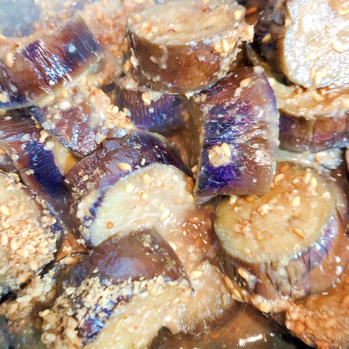 ★ナスのごま味噌煮★濃い味ご飯がすすむ!お弁当に◎